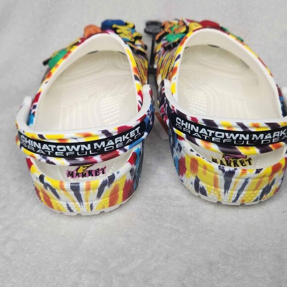 Grateful Dead x Chinatown Market Crocs Mens 7 Womens 9 Classic Clogs New main image 8
